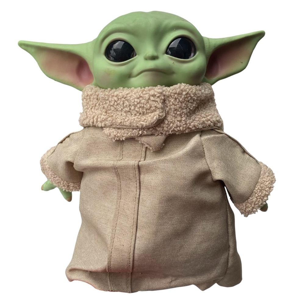 Star Wars Grogu Baby Yoda The Mandalorian The Child Plush 12 Inch 2020 Mattel